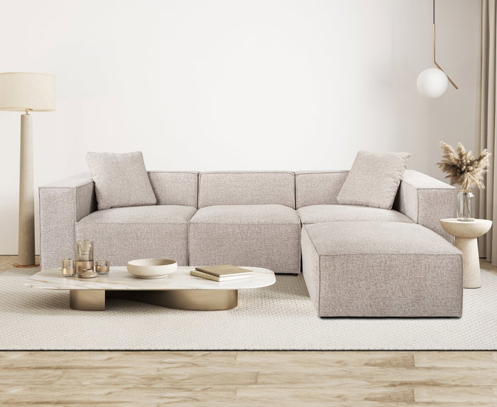 Atelier Del Sofa Lora Sofá Esquinero Mocha Atelier Del Sofa Lora Sofá Esquinero Mocha